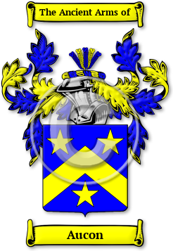 Aucon Family Crest Download (jpg) Legacy Series - 150 DPI