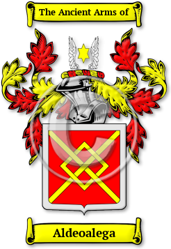 Aldeoalega Family Crest Download (jpg) Legacy Series - 150 DPI