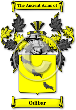 Odibar Family Crest Download (jpg) Legacy Series - 150 DPI