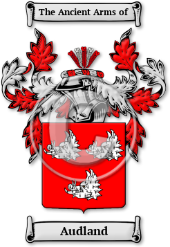 Audland Family Crest Download (jpg) Legacy Series - 150 DPI