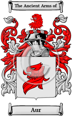 Aur Family Crest Download (JPG) Heritage Series - 600 DPI