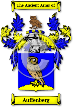 Auffenberg Family Crest Download (jpg) Legacy Series - 150 DPI