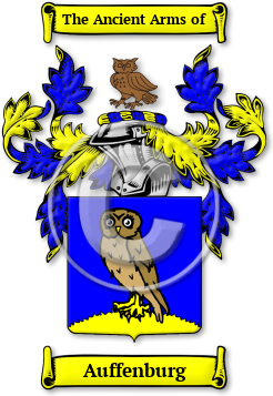 Auffenburg Family Crest Download (JPG) Legacy Series - 600 DPI