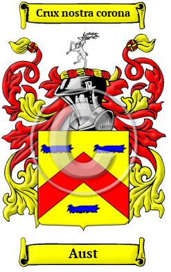 Aust Family Crest Download (JPG) Heritage Series - 600 DPI