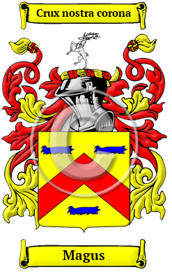 Magus Family Crest Download (JPG) Heritage Series - 600 DPI