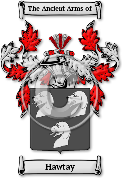 Hawtay Family Crest Download (jpg) Legacy Series - 150 DPI