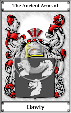 Hawty Family Crest Download (JPG) Book Plated - 600 DPI