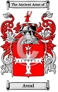 Avral Family Crest Download (jpg) Heritage Series - 150 DPI