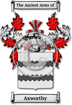 Axworthy Family Crest Download (jpg) Legacy Series - 150 DPI