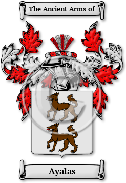 Ayalas Family Crest Download (jpg) Legacy Series - 150 DPI