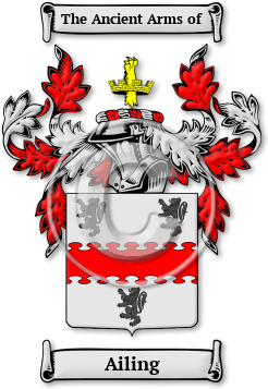 Ailing Family Crest Download (jpg) Legacy Series - 150 DPI