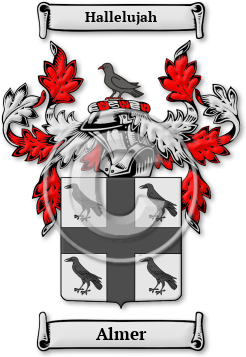 Almer Family Crest Download (jpg) Legacy Series - 150 DPI