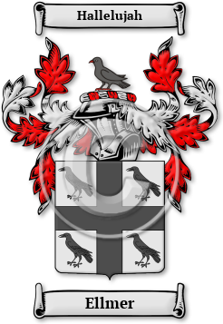 Ellmer Family Crest Download (jpg) Legacy Series - 150 DPI