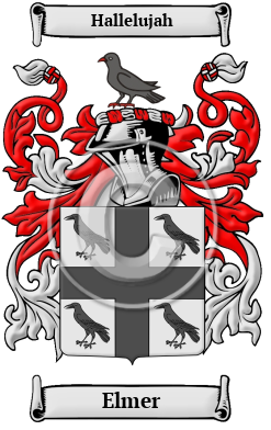Elmer Family Crest Download (JPG) Heritage Series - 600 DPI