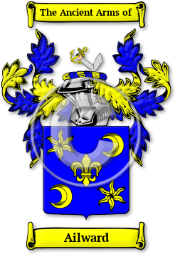 Ailward Family Crest Download (jpg) Legacy Series - 150 DPI