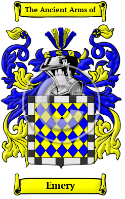 Emery Family Crest Download (JPG) Heritage Series - 300 DPI