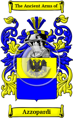 Azzopardi Family Crest/Coat of Arms