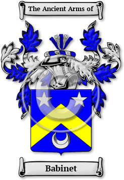 Babinet Family Crest Download (JPG) Legacy Series - 600 DPI