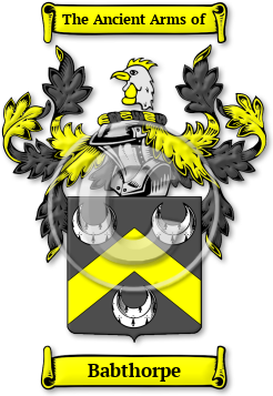 Babthorpe Family Crest Download (JPG) Legacy Series - 600 DPI