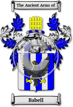 Babell Family Crest Download (jpg) Legacy Series - 150 DPI