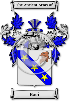 Baci Family Crest Download (JPG) Legacy Series - 600 DPI