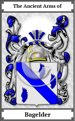 Bagelder Family Crest Download (JPG)  Book Plated - 150 DPI