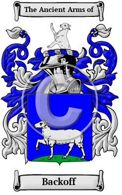 Backoff Family Crest/Coat of Arms