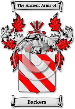 Backers Family Crest Download (jpg) Legacy Series - 150 DPI