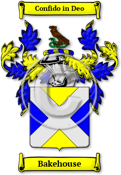 Bakehouse Family Crest Download (jpg) Legacy Series - 150 DPI