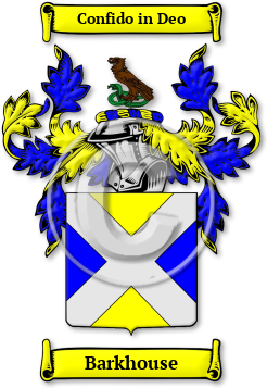 Barkhouse Family Crest Download (jpg) Legacy Series - 150 DPI