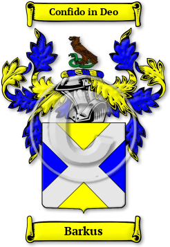 Barkus Family Crest Download (jpg) Legacy Series - 150 DPI