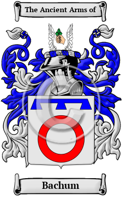 Bachum Family Crest/Coat of Arms