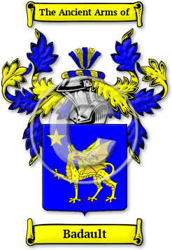 Badault Family Crest Download (JPG) Legacy Series - 600 DPI