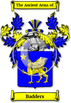 Badders Family Crest Download (JPG) Legacy Series - 600 DPI