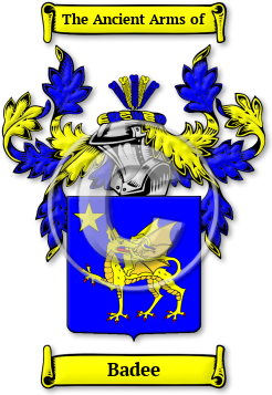 Badee Family Crest Download (JPG) Legacy Series - 600 DPI
