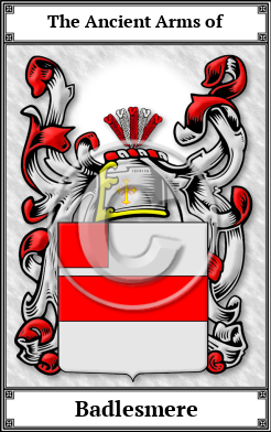 Badlesmere Family Crest Download (JPG)  Book Plated - 150 DPI