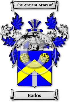 Bados Family Crest Download (JPG) Legacy Series - 600 DPI