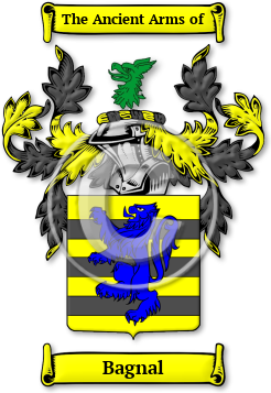Bagnal Family Crest Download (jpg) Legacy Series - 150 DPI