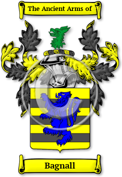 Bagnall Family Crest Download (jpg) Legacy Series - 150 DPI