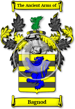 Bagnod Family Crest Download (jpg) Legacy Series - 150 DPI