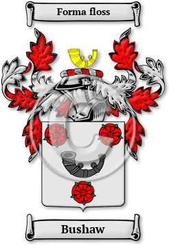 Bushaw Family Crest Download (JPG) Legacy Series - 300 DPI