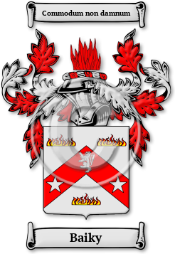 Baiky Family Crest Download (jpg) Legacy Series - 150 DPI
