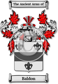 Baldon Family Crest Download (jpg) Legacy Series - 150 DPI