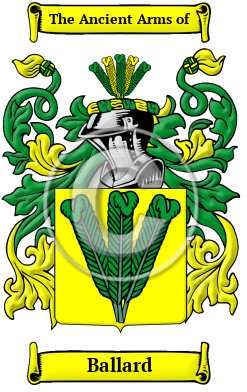 Ballard Family Crest Download (JPG) Heritage Series - 600 DPI
