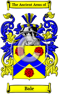 Bale Family Crest Download (JPG) Heritage Series - 600 DPI