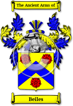 Beiles Family Crest Download (jpg) Legacy Series - 150 DPI