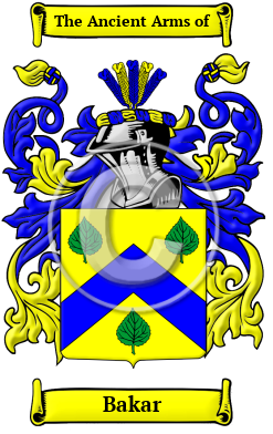 Bakar Family Crest Download (JPG) Heritage Series - 600 DPI