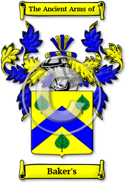 Baker's Family Crest Download (JPG) Legacy Series - 600 DPI