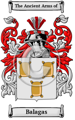 Balagas Family Crest/Coat of Arms