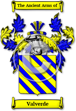 Valverde Family Crest Download (jpg) Legacy Series - 150 DPI
